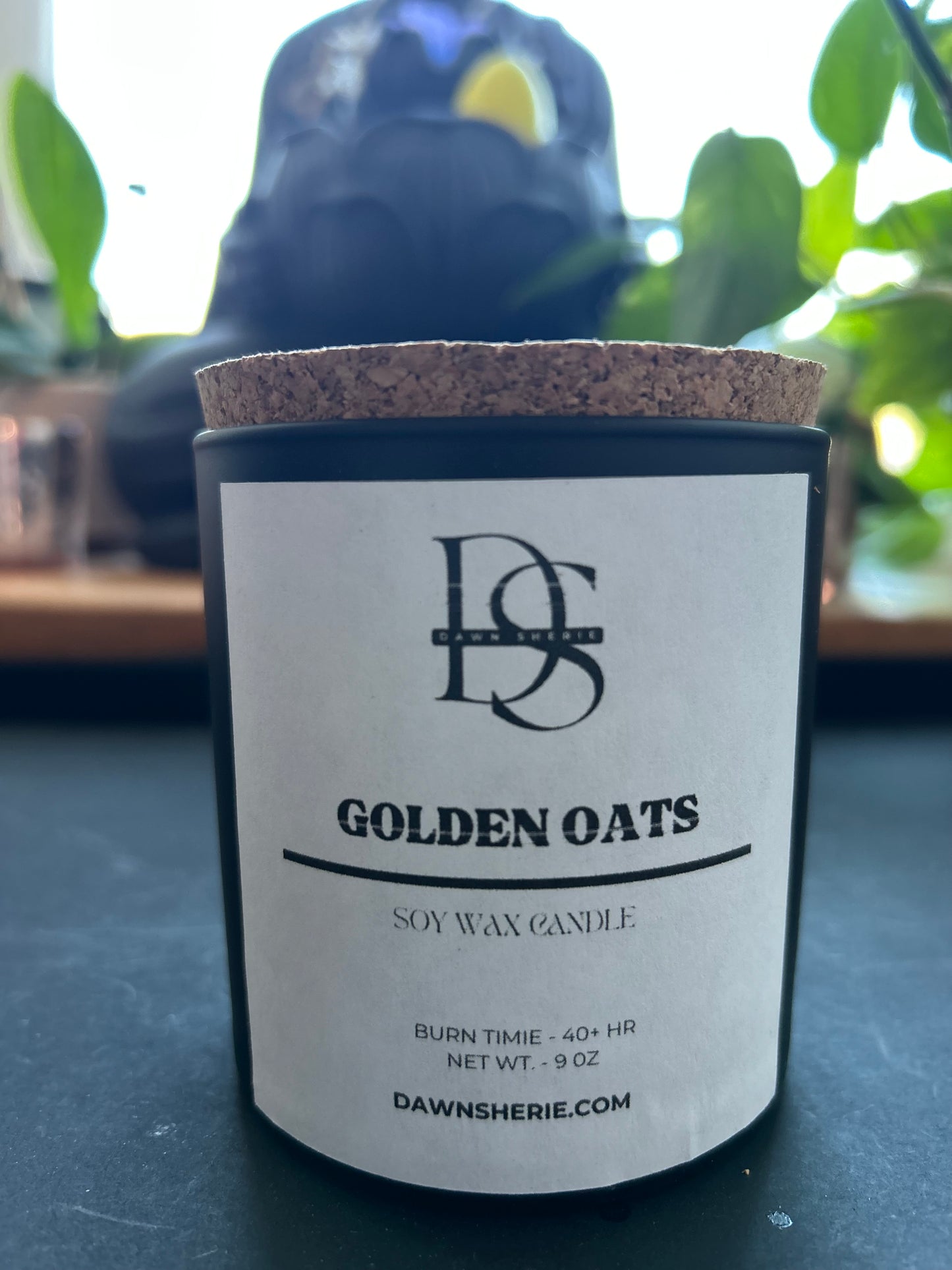 Golden Oats Candle